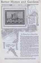 Better Homes & Gardens April 1927 Magazine Article: The Winning Power of Eternal Effort