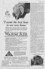 Better Homes & Gardens April 1927 Magazine Article: RE-CIRCULATING WARM AIR