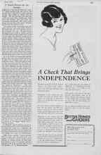 Better Homes & Gardens April 1927 Magazine Article: A Scarlet Barrier for the Garden