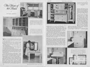 Better Homes & Gardens April 1927 Magazine Article: The Heart of the House