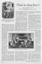 Better Homes & Gardens May 1927 Magazine Article: Under the Library Lamp