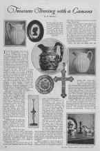 Better Homes & Gardens May 1927 Magazine Article: Treasure Troving with a Camera