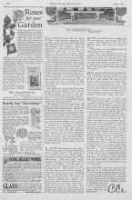 Better Homes & Gardens May 1927 Magazine Article: Along the Garden Path