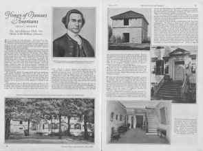 Better Homes & Gardens May 1927 Magazine Article: Homes of Famous Americans