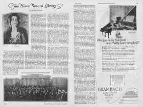 Better Homes & Gardens May 1927 Magazine Article: The Home Record Library