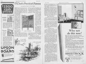 Better Homes & Gardens May 1927 Magazine Article: Dad's Practical Pointers