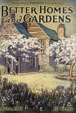 Better Homes & Gardens June 1927 Magazine Cover