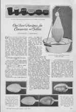 Better Homes & Gardens June 1927 Magazine Article: Our Best Recipes for Conserves and Jellies
