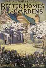 Better Homes & Gardens June 1927 Magazine Cover