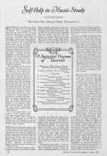 Better Homes & Gardens August 1927 Magazine Article: Self-Help in Music Study