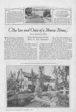 Better Homes & Gardens September 1927 Magazine Article: The Ins and Outs of a Homey Home