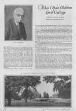 Better Homes & Gardens September 1927 Magazine Article: When Your Children Go to College