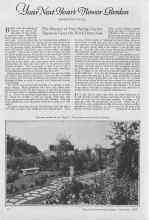 Better Homes & Gardens September 1927 Magazine Article: Your Next Year's Flower Garden