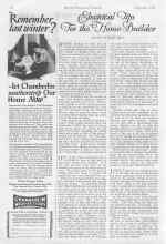 Better Homes & Gardens September 1927 Magazine Article: Electrical Tips For the Home Builder