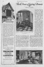 Better Homes & Gardens September 1927 Magazine Article: Porch floors of Lasting Beauty