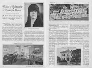 Better Homes & Gardens September 1927 Magazine Article: Homes of Outstanding American Women