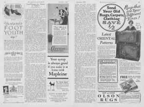 Better Homes & Gardens September 1927 Magazine Article: Article