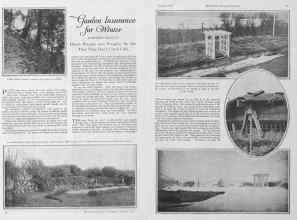 Better Homes & Gardens October 1927 Magazine Article: Garden Insurance for Winter