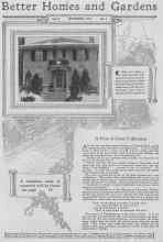 Better Homes & Gardens November 1927 Magazine Article: A Fruit of Great Cultivation