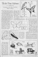 Better Homes & Gardens November 1927 Magazine Article: For the Home Craftsman