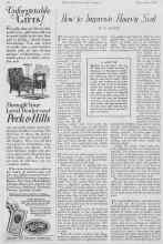 Better Homes & Gardens November 1927 Magazine Article: How to Improve Heavy Soil