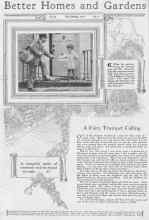 Better Homes & Gardens December 1927 Magazine Article: A Fairy Trumpet Calling