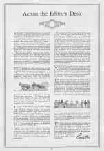 Better Homes & Gardens December 1927 Magazine Article: Across the Editor's Desk
