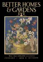 Better Homes & Gardens January 1928 Magazine Cover