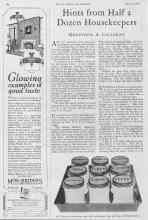 Better Homes & Gardens March 1928 Magazine Article: Hints from Half a Dozen Housekeepers
