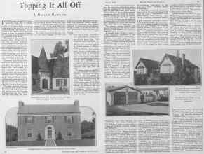 Better Homes & Gardens March 1928 Magazine Article: Topping It All Off