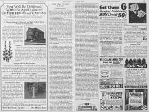 Better Homes & Gardens March 1928 Magazine Article: Page 144