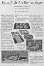 Better Homes & Gardens April 1928 Magazine Article: Fancy Rolls Are Easy to Make