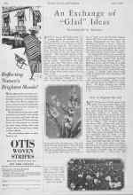 Better Homes & Gardens April 1928 Magazine Article: An Exchange of 