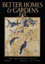 Better Homes & Gardens April 1928 Magazine Cover