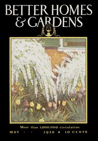 Better Homes & Gardens May 1928 Magazine Cover