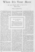 Better Homes & Gardens May 1928 Magazine Article: When It's Your Move