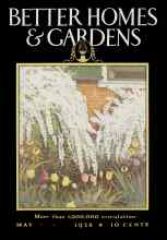 Better Homes & Gardens May 1928 Magazine Cover