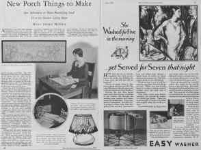 Better Homes & Gardens June 1928 Magazine Article: Page 54