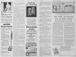 Better Homes & Gardens July 1928 Magazine Article: Ways of Cooking Mushrooms