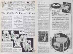 Better Homes & Gardens July 1928 Magazine Article: The Children's Pleasure Chest