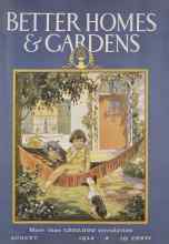 Better Homes & Gardens August 1928 Magazine Cover