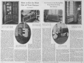 Better Homes & Gardens August 1928 Magazine Article: How to Get the Most Out of Your Furnace