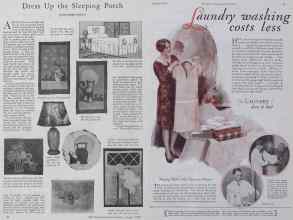 Better Homes & Gardens August 1928 Magazine Article: Page 40