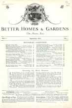 Better Homes & Gardens September 1928 Magazine Article: Growing Up With Flowers