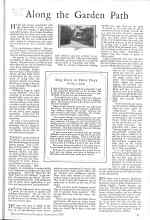 Better Homes & Gardens September 1928 Magazine Article: Along the Garden Path