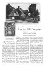 Better Homes & Gardens September 1928 Magazine Article: Another Fall Campaign