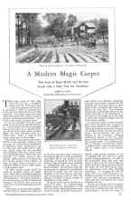 Better Homes & Gardens September 1928 Magazine Article: A Modern Magic Carpet