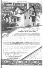 Better Homes & Gardens September 1928 Magazine Article: Zinc Pigment Paints