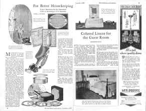 Better Homes & Gardens September 1928 Magazine Article: Page 34