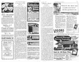 Better Homes & Gardens September 1928 Magazine Article: Page 110